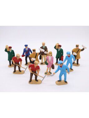 Lot of 11 LGB Figures G-Scale Vintage Some Duplicates